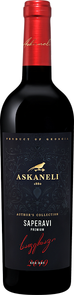 Author’s Collection Saperavi Premium Askaneli, 0.75 л в Сочи