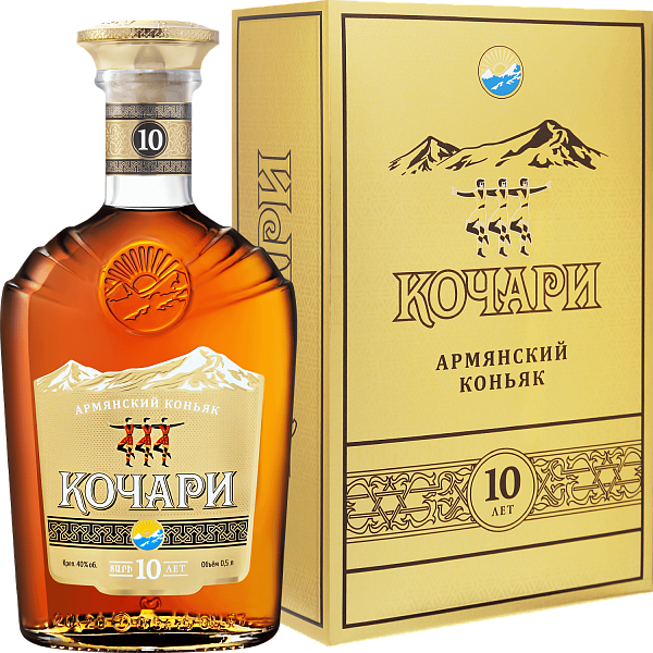 Kochari Armenian Brandy 10 Y.O. (gift box), 0.5л