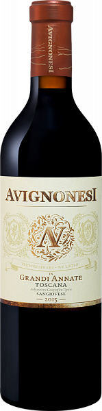 Вино Grandi Annate Sangiovese Toscana IGT Avignonesi , 0.75 л