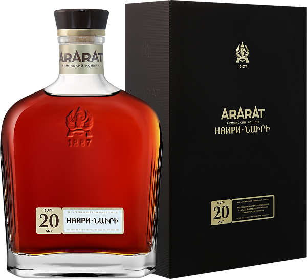Ararat Nairi 20 y.o (gift box), 0.5 л в Сочи