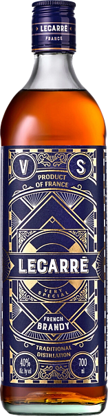 Lecarre French Brandy VS, 0.7 л в Сочи