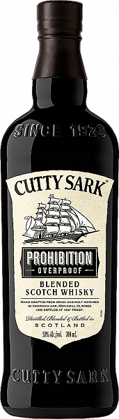 Cutty Sark Prohibition Edition Blended Scotch Whisky, 0.7 л