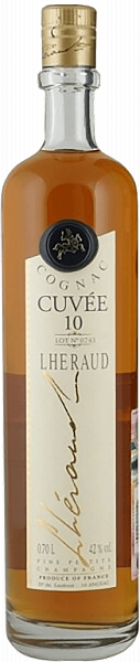 Lheraud Cuvee 10 Cognac , 0.7л