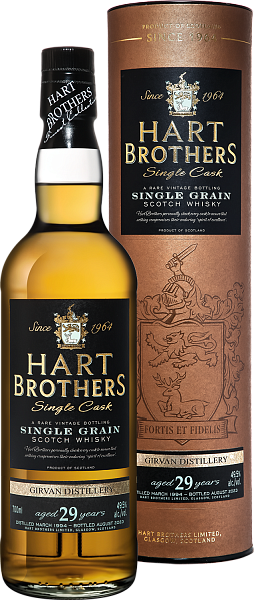 Hart Brothers Girvan Single Grain Scotch Whisky 29 y.o. (Подарочная упаковка), 0.7 л в Сочи
