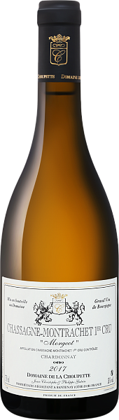 Morgeot Chassagne Montrachet 1er Cru AOC Domaine de la Choupette, 0.75 л в Сочи