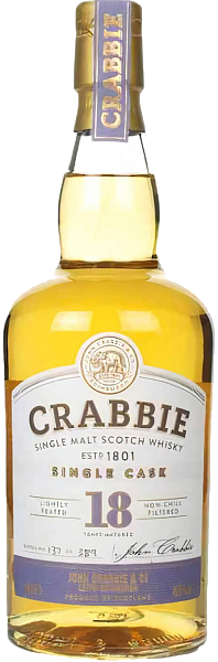 Crabbie's Single Malt Scotch Whisky 18 y.o., 0.7 л в Сочи
